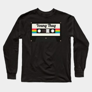 Young Thug / Cassette Tape Style Long Sleeve T-Shirt